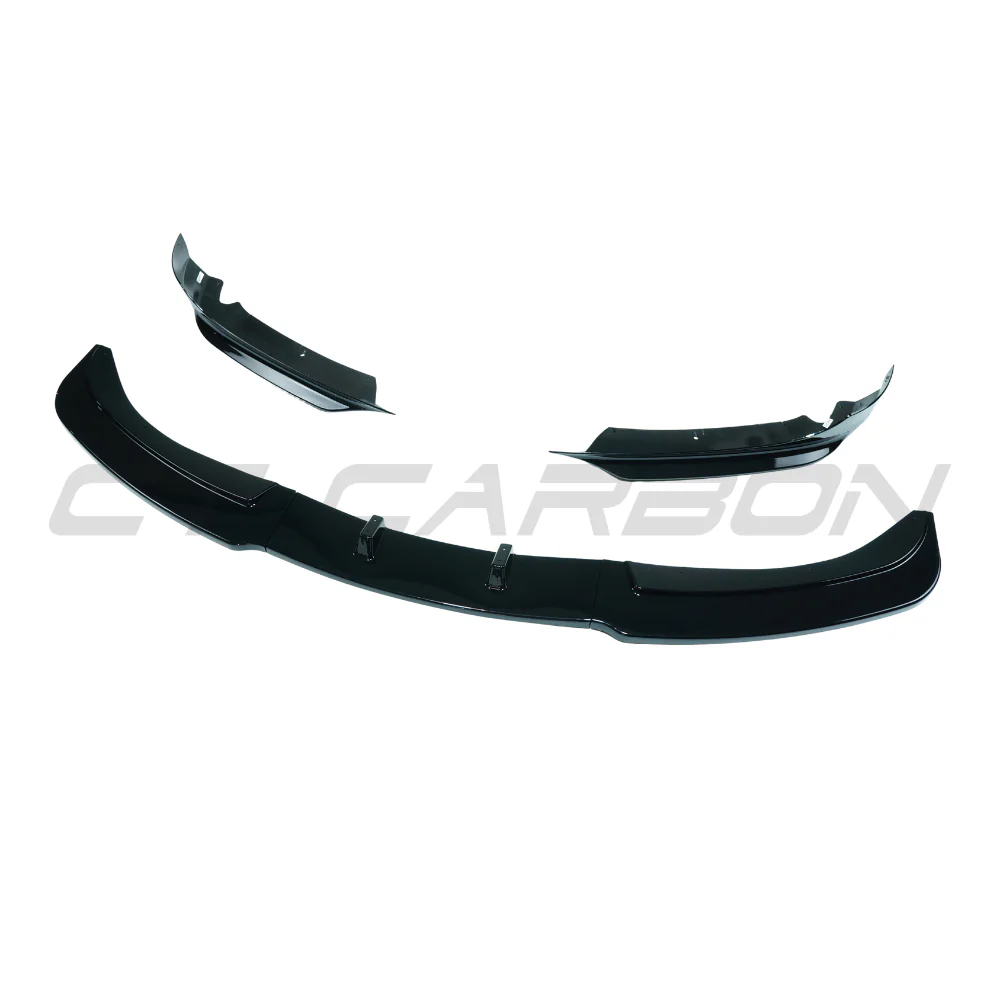 BMW 3 SERIES E90/E91 LCI SE 2009-2011 GLOSS BLACK SPLITTER - V5 - Image 6