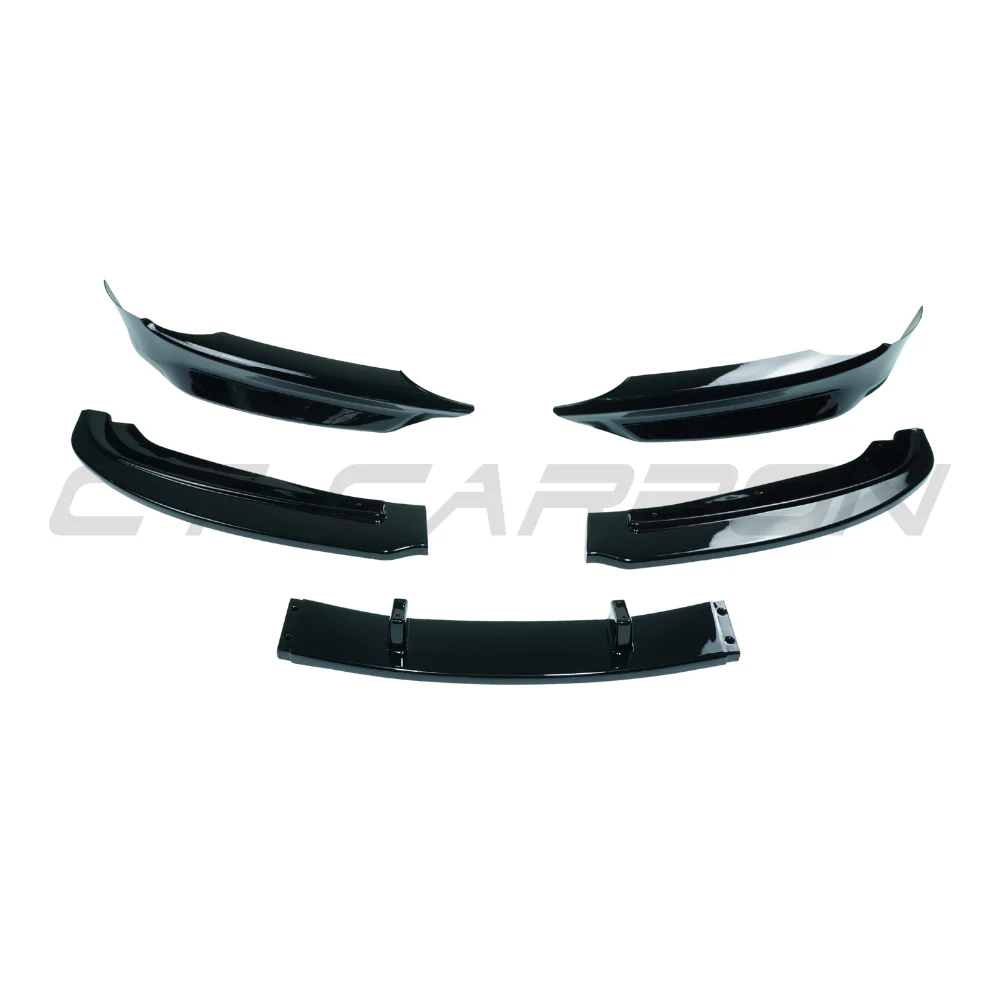 BMW 3 SERIES E90/E91 SE 2005-2009 GLOSS BLACK SPLITTER - V2 - Image 4