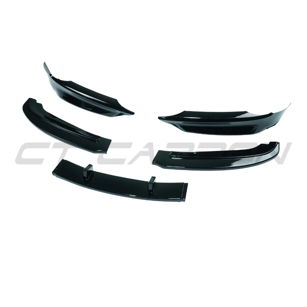 BMW 3 SERIES E90/E91 SE 2005-2009 GLOSS BLACK SPLITTER - V2 - Image 6