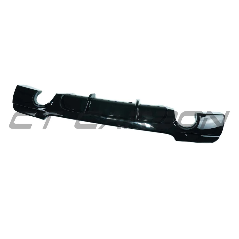 BMW 3 SERIES E92/E93 2006-2013 GLOSS BLACK DIFFUSER - DUAL EXIT - Image 2