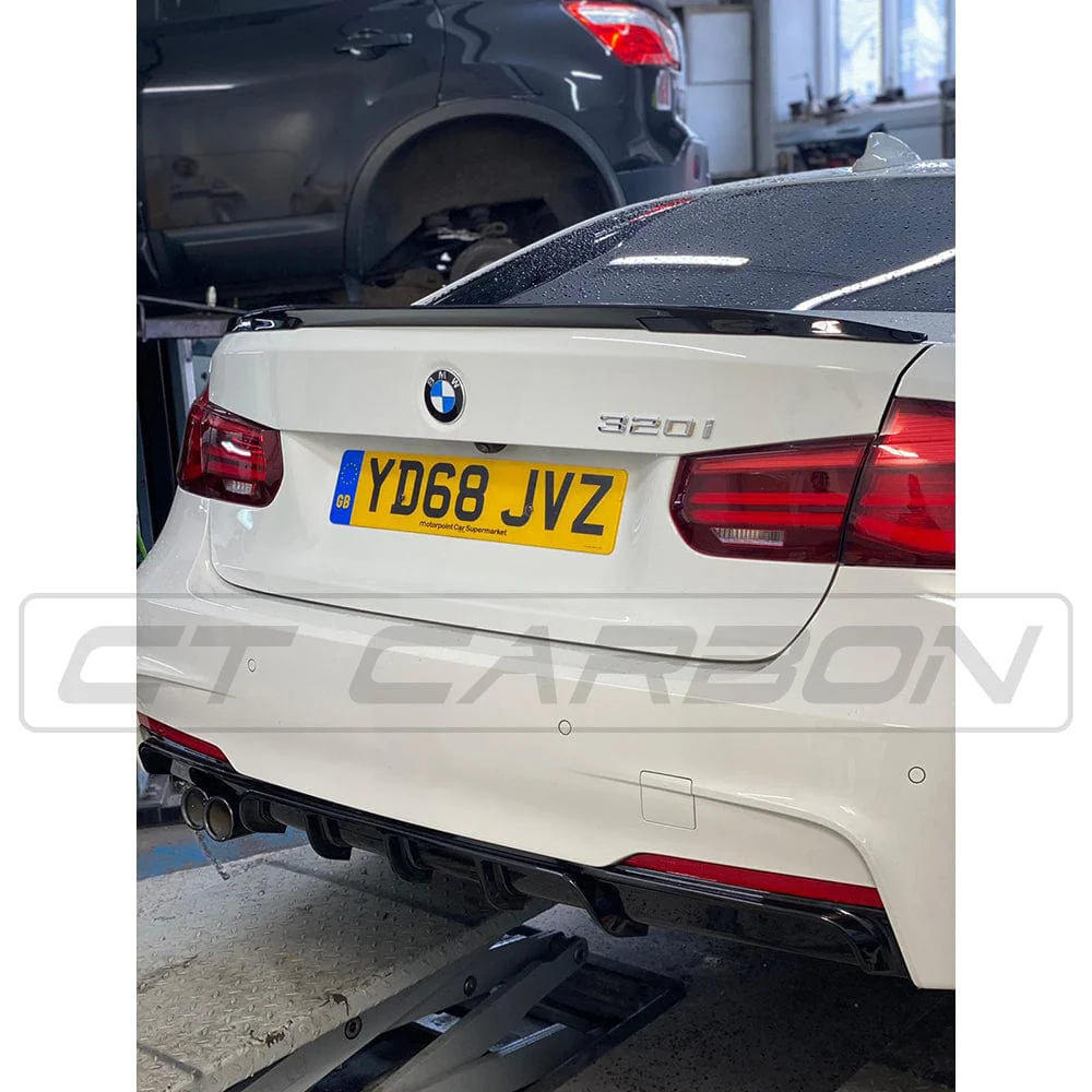 BMW 3 SERIES F30 GLOSS BLACK FULL KIT (TWIN EXHAUST) - V1 - Image 5