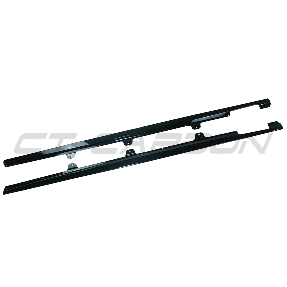 BMW 3 SERIES G20/G21 2018+ FULL LENGTH GLOSS BLACK SIDE SKIRTS - Image 3