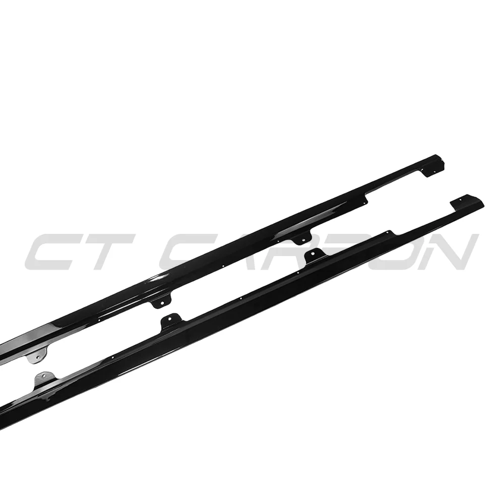 BMW 3 SERIES G20/G21 2018+ FULL LENGTH GLOSS BLACK SIDE SKIRTS - Image 4