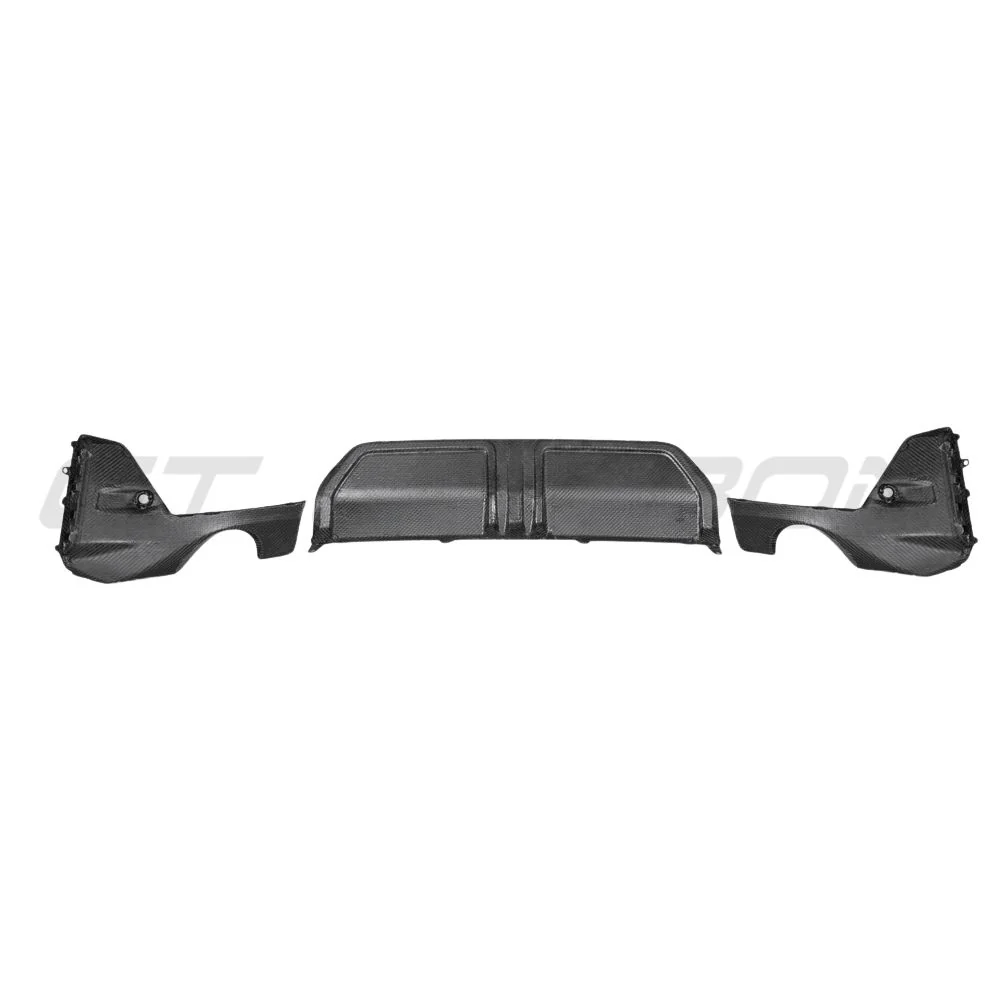 BMW 3 SERIES G20/G21 2022+ LCI CARBON FIBRE DIFFUSER - ROUND TIPS - MP - Image 6