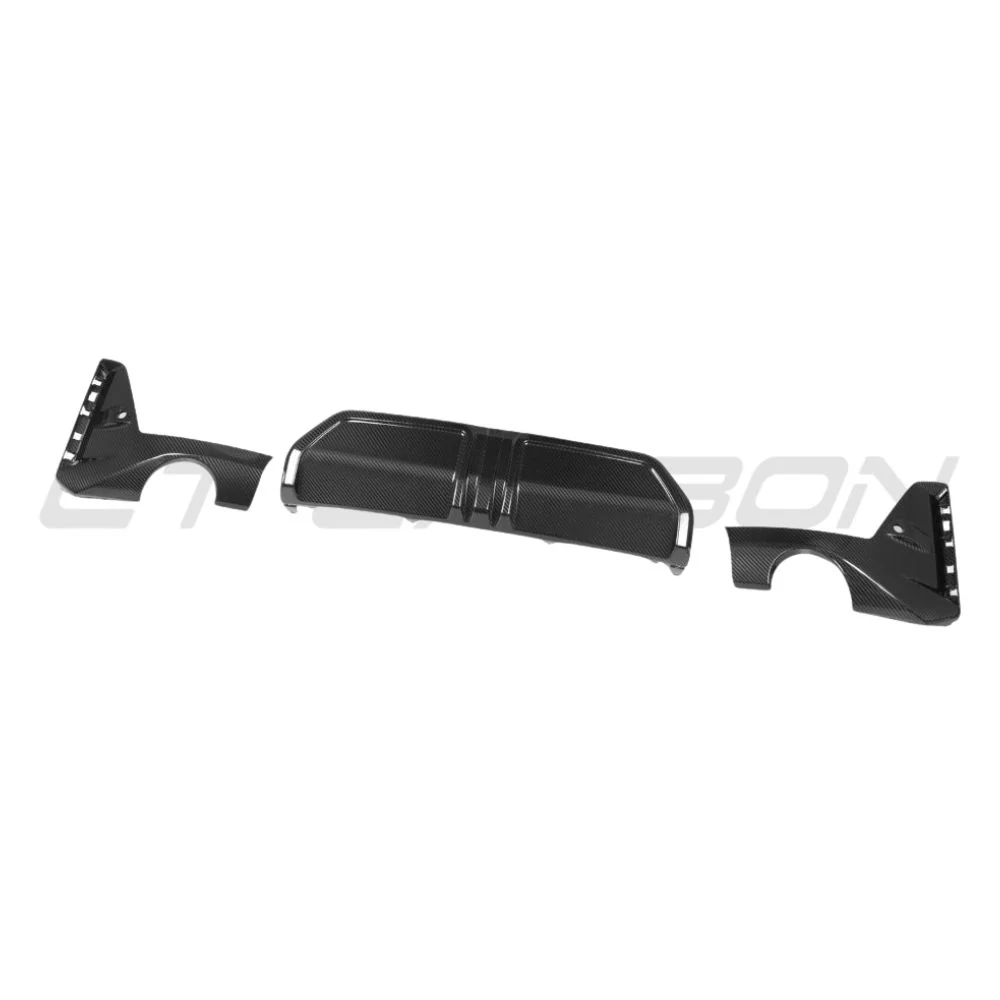 BMW 3 SERIES G20/G21 2022+ LCI CARBON FIBRE DIFFUSER - ROUND TIPS - MP - Image 8