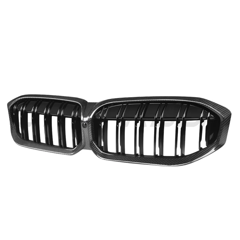 BMW 3 SERIES G20/G21 LCI 2022+ CARBON FIBRE DOUBLE SLAT GRILLE - Image 6