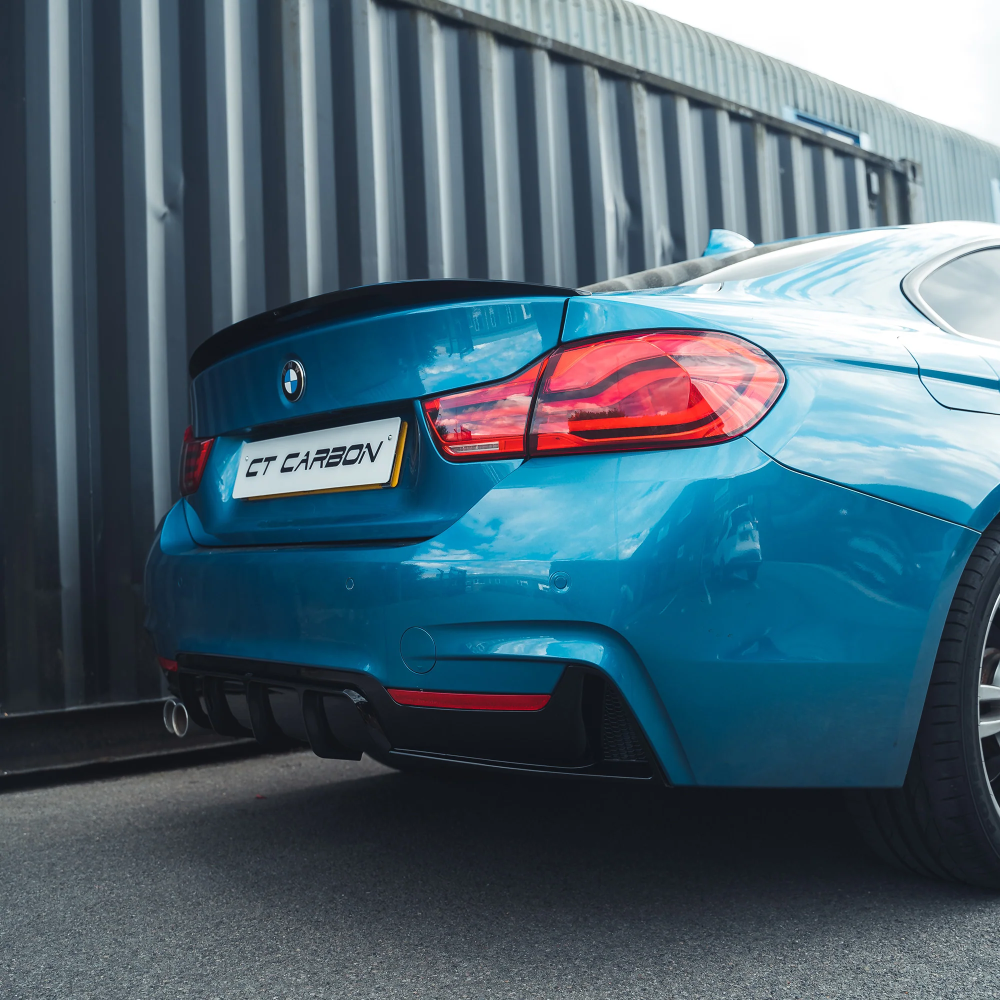 BMW 4 SERIES 2013-2020 F32 GLOSS BLACK FULL KIT (TWIN EXHAUST) - Image 5