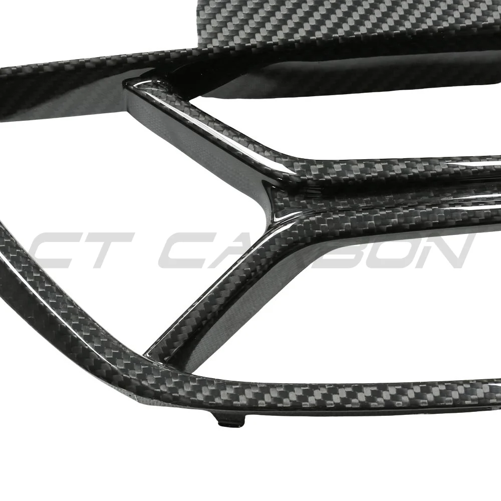 BMW 4 SERIES 2020+ G22/G23 CARBON FIBRE CSL GRILLE - WITH ACC - Image 2