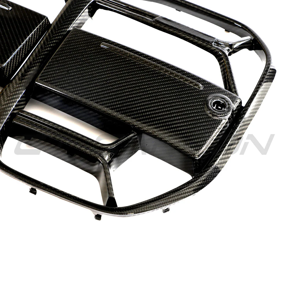 BMW 4 SERIES 2020+ G22/G23 CARBON FIBRE CSL GRILLE - WITHOUT ACC - Image 10