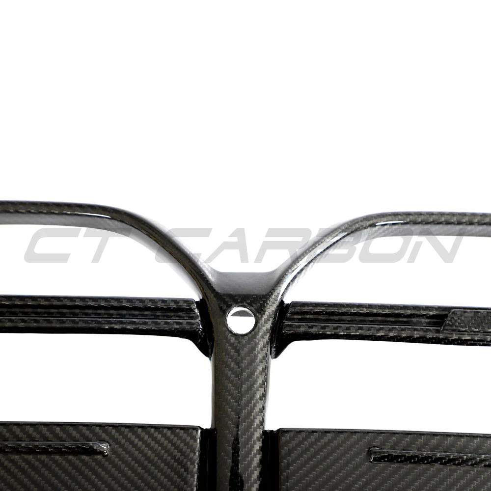 BMW 4 SERIES 2020+ G22/G23 CARBON FIBRE CSL GRILLE - WITHOUT ACC - Image 6