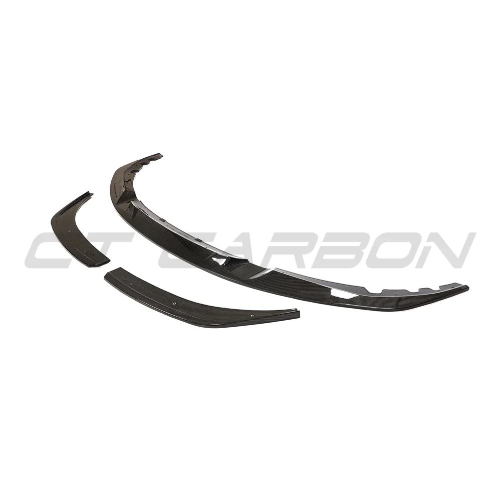 BMW 4 SERIES 2020+ G22/G23 CARBON FIBRE SPLITTER - V2 - Image 2