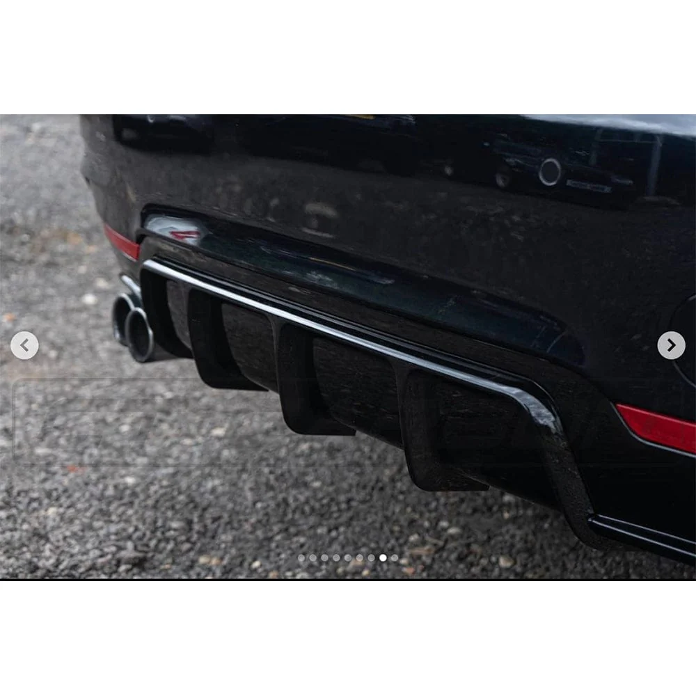 BMW 4 Series F32/F33/F36 GLOSS BLACK TWIN LEFT EXIT EXHAUST DIFFUSER - Image 5