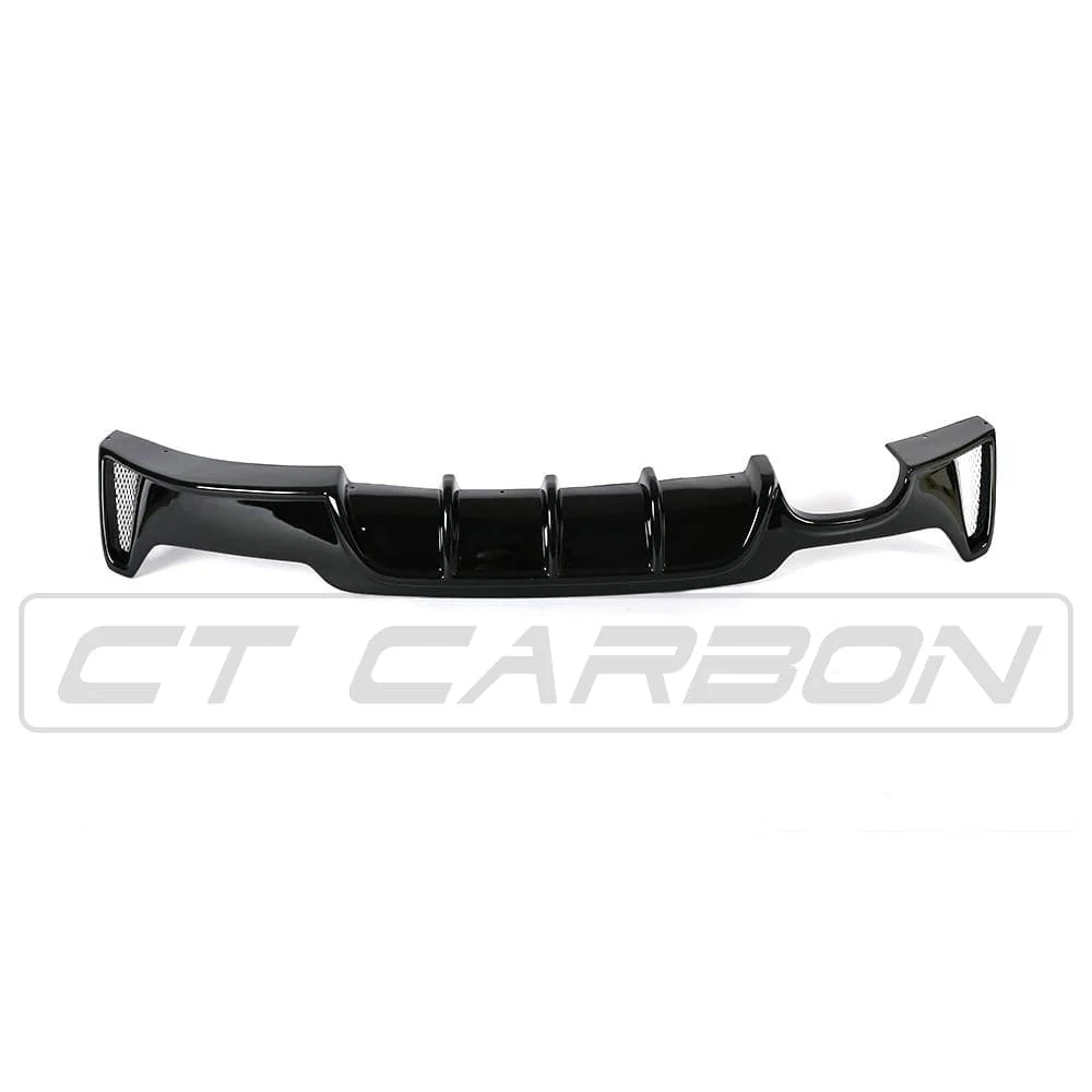 BMW 4 Series F32/F33/F36 GLOSS BLACK TWIN LEFT EXIT EXHAUST DIFFUSER - Image 7