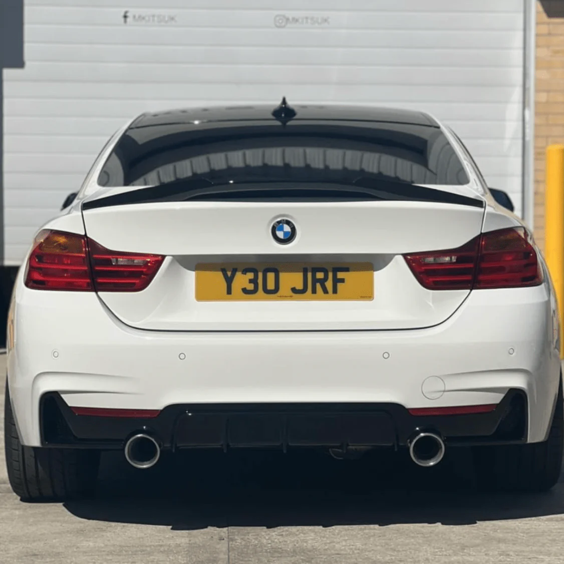 BMW 4 SERIES F32 GLOSS BLACK SPOILER - M4 STYLE - Image 3
