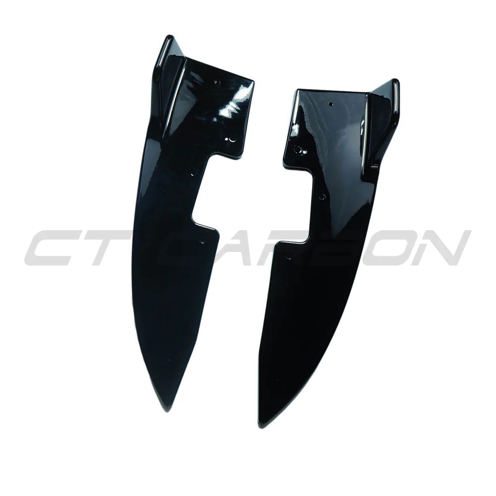BMW 4 SERIES G22/G23 2020+ GLOSS BLACK REAR BUMPER CORNERS - Image 4