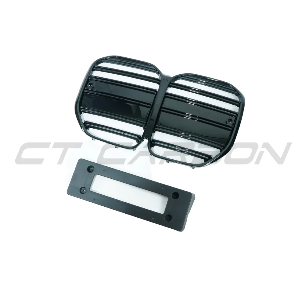 BMW 4 SERIES G22/G23 2020+ GLOSS BLACK GRILLE - GT STYLE - Image 2