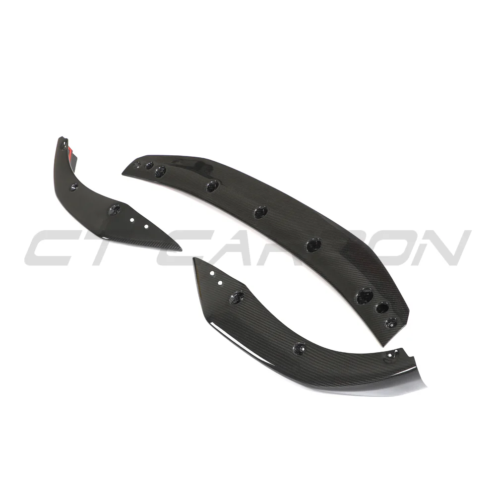 BMW 4 SERIES G26 & i4 PRE-PREG CARBON FIBRE SPLITTER - V1 - CT DESIGN - Image 5