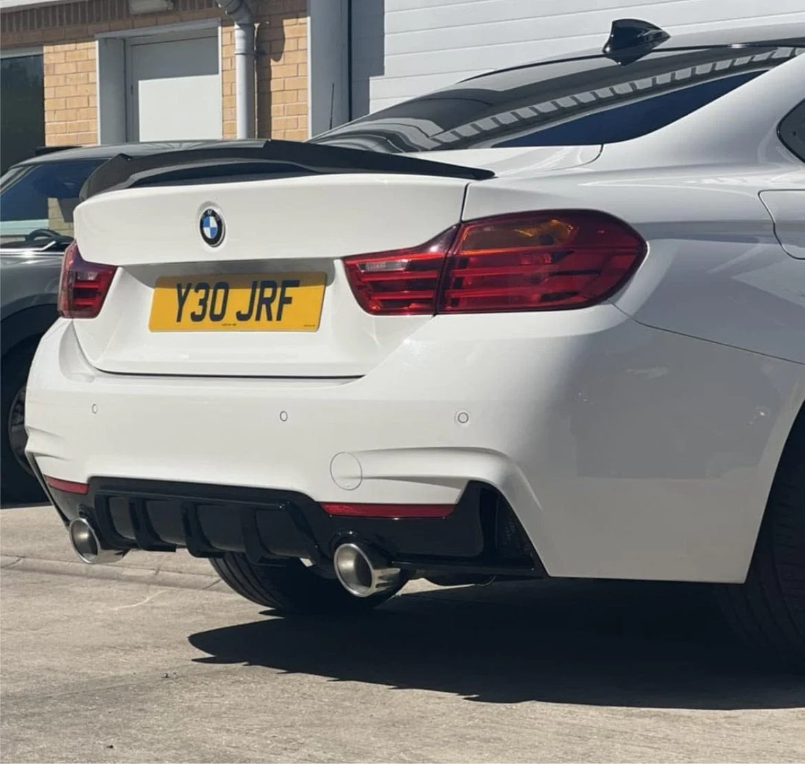 BMW 4 SERIES GRAN COUPE F36 GLOSS BLACK SPOILER - M4 STYLE - Image 2