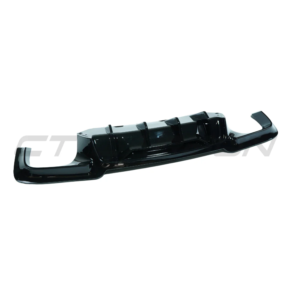 BMW 5 SERIES F10/F11 2011-2017 GLOSS BLACK DIFFUSER - QUAD TIP - Image 4