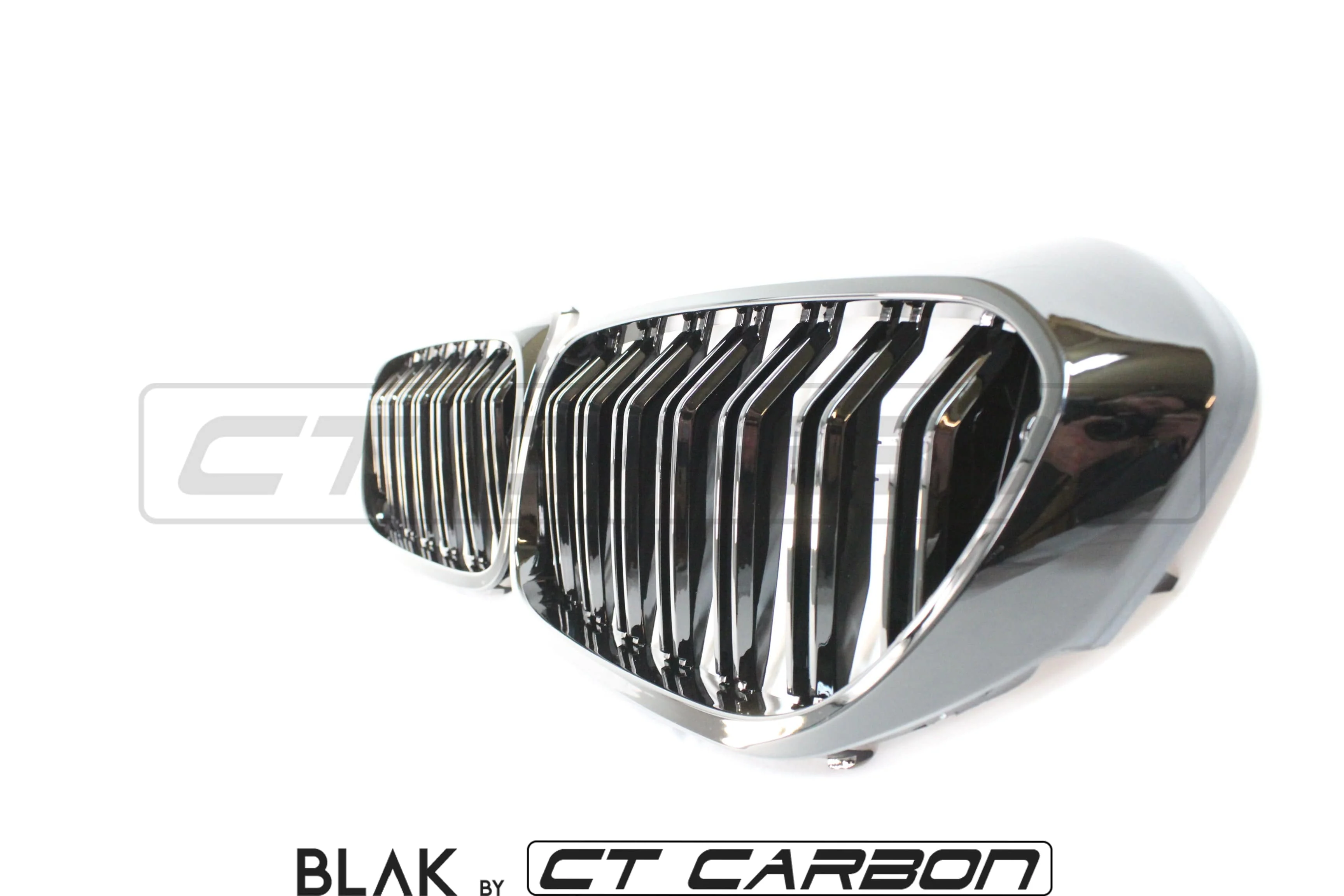 BMW M5 F90 / 5 SERIES G30/G31 DOUBLE SLAT BLACK GRILLES - BLAK BY CT CARBON - Image 10