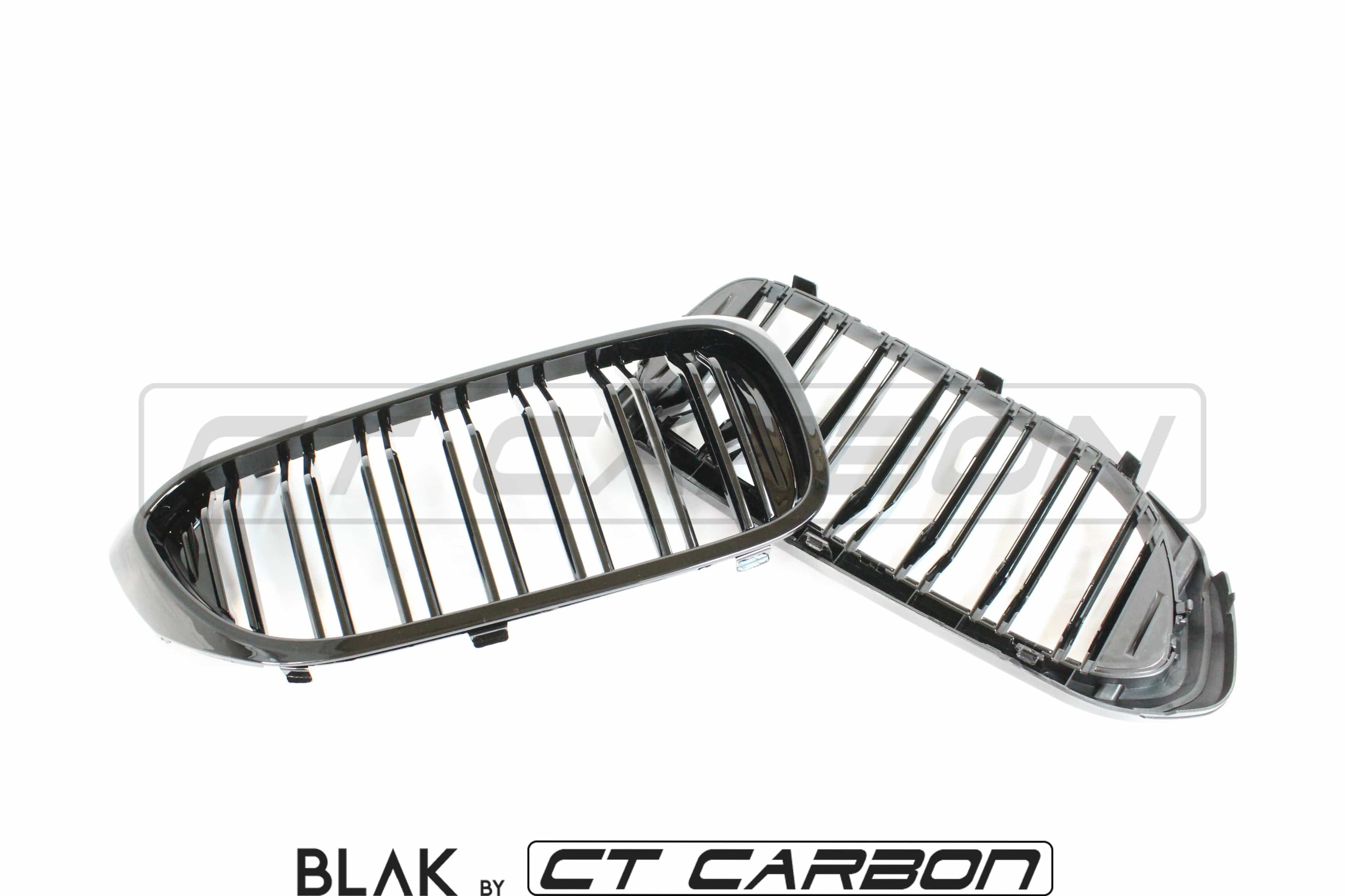 BMW M5 F90 / 5 SERIES G30/G31 DOUBLE SLAT BLACK GRILLES - BLAK BY CT CARBON - Image 11