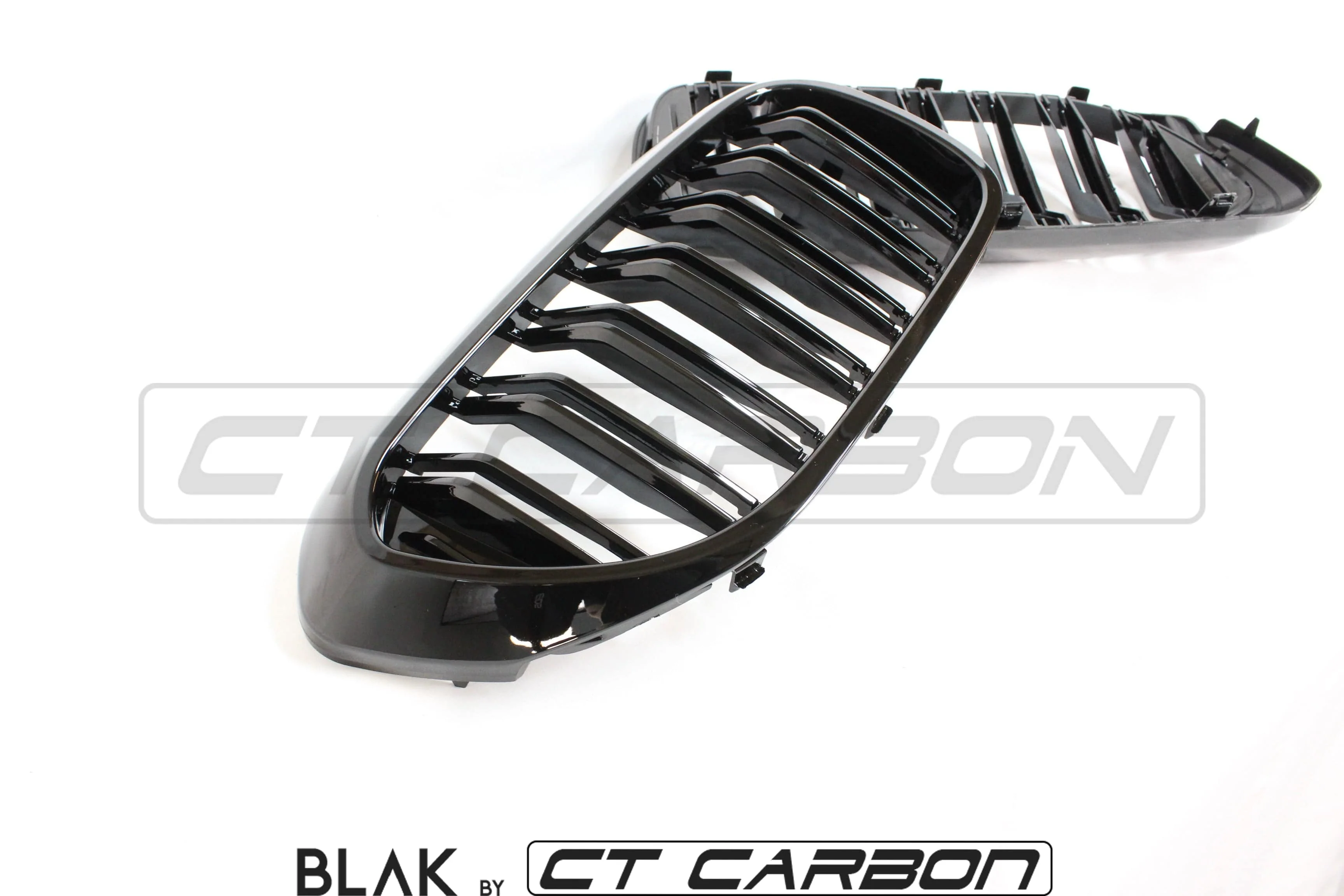 BMW M5 F90 / 5 SERIES G30/G31 DOUBLE SLAT BLACK GRILLES - BLAK BY CT CARBON - Image 13
