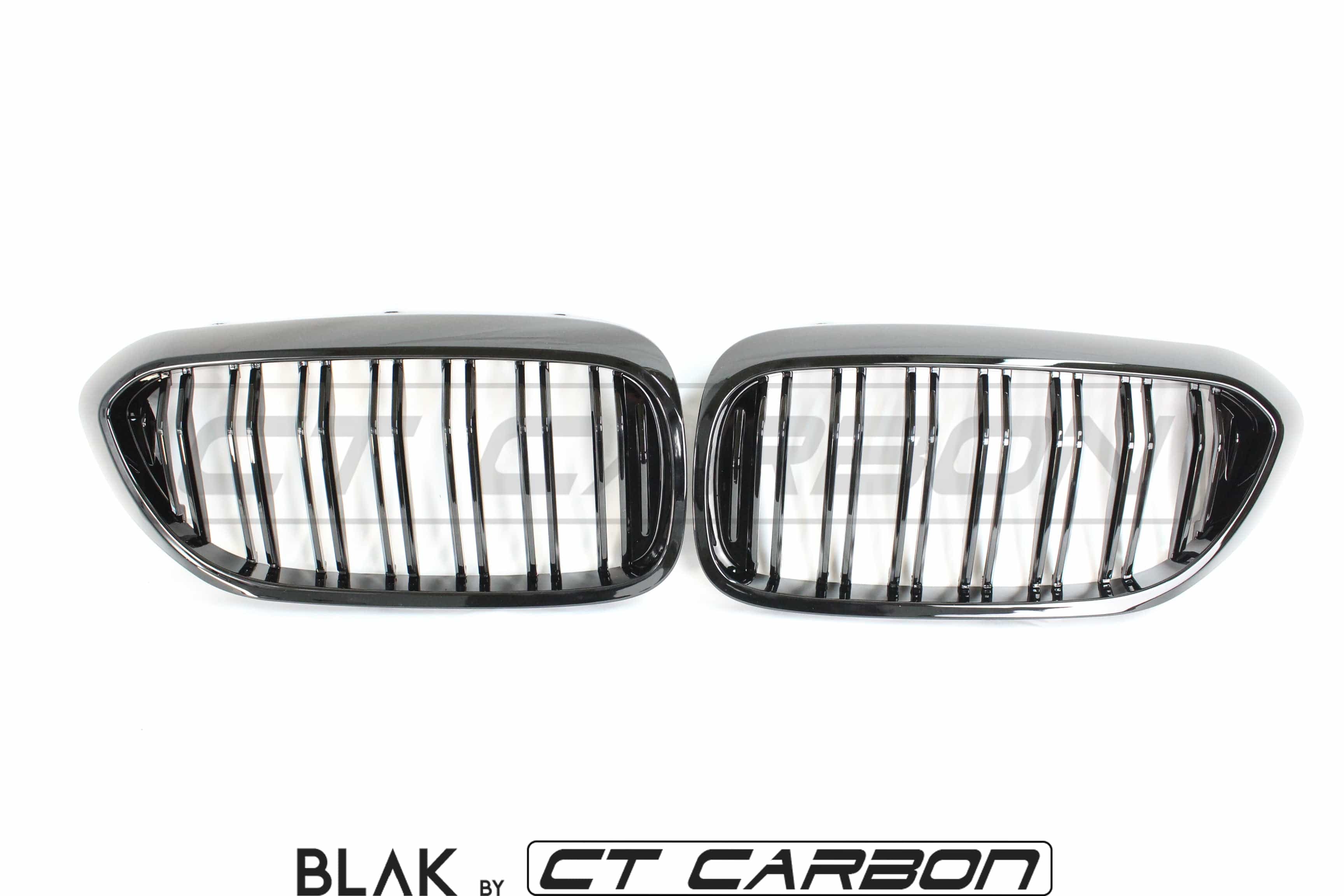 BMW M5 F90 / 5 SERIES G30/G31 DOUBLE SLAT BLACK GRILLES - BLAK BY CT CARBON - Image 3