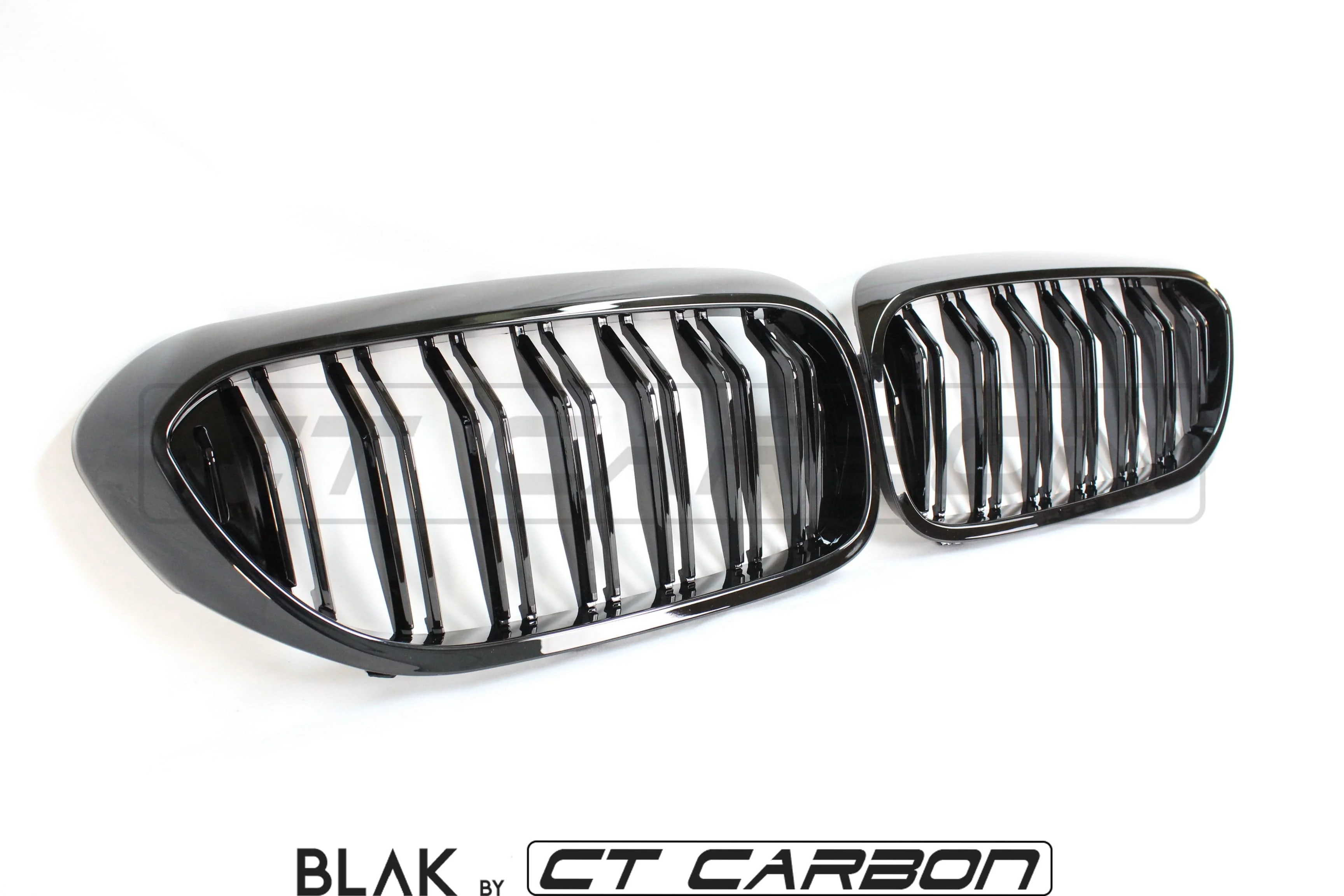 BMW M5 F90 / 5 SERIES G30/G31 DOUBLE SLAT BLACK GRILLES - BLAK BY CT CARBON - Image 6