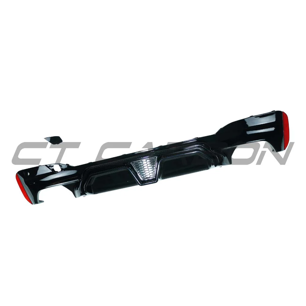 BMW 5 SERIES G30/G31 2017-2023 GLOSS BLACK DIFFUSER - CS - Image 3