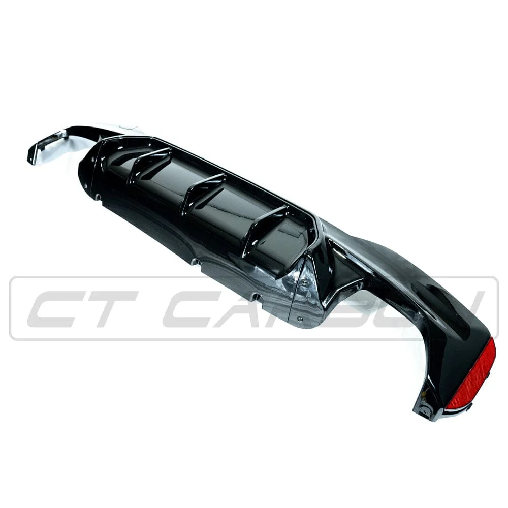 BMW 5 SERIES G30/G31 PRE LCI GLOSS BLACK DIFFUSER - V3 - Image 6