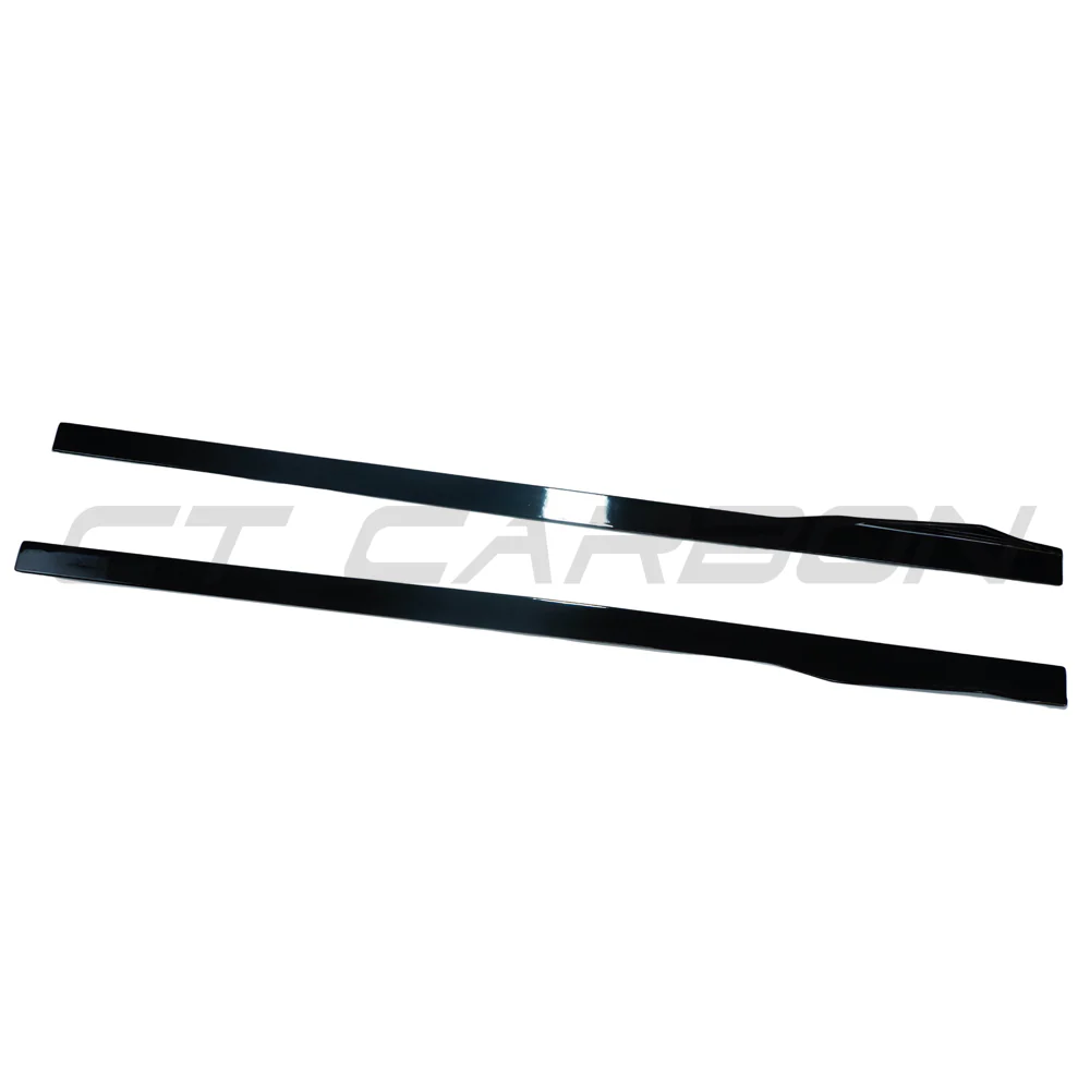 BMW 8 SERIES G16 2018+ GLOSS BLACK SIDE SKIRTS - Image 3