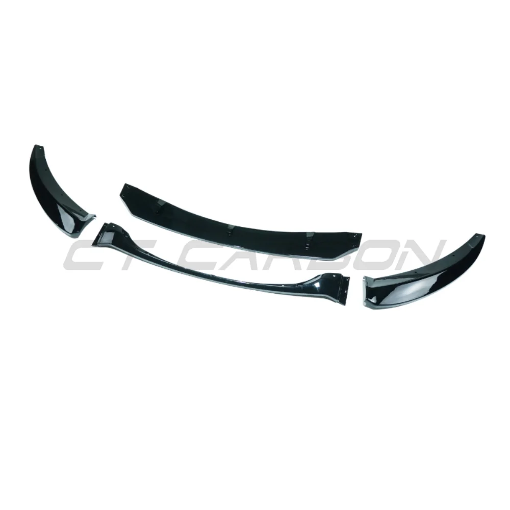 BMW E82/E88 1 SERIES 2007-2013 LCI GLOSS BLACK SPLITTER - Image 5