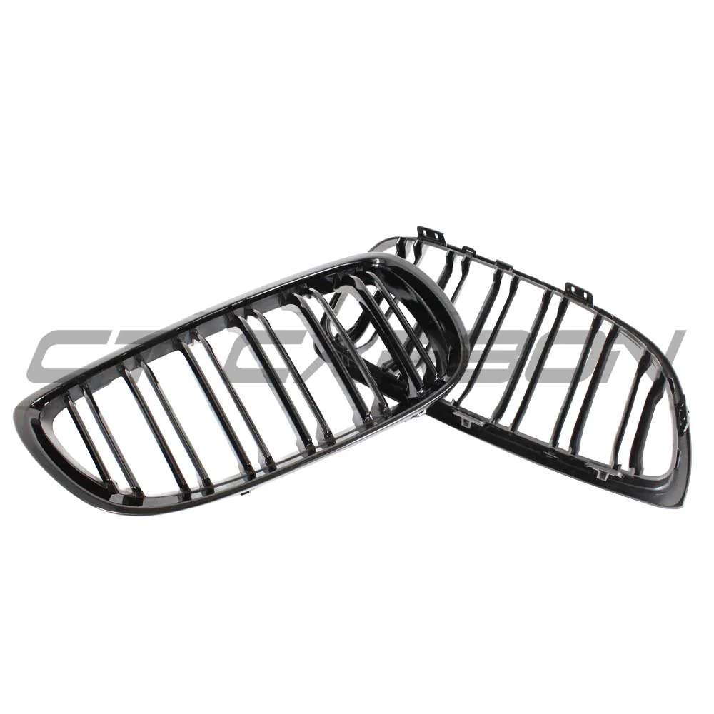 BMW E90 3 SERIES LCI DOUBLE SLAT BLACK GRILLES - Image 7