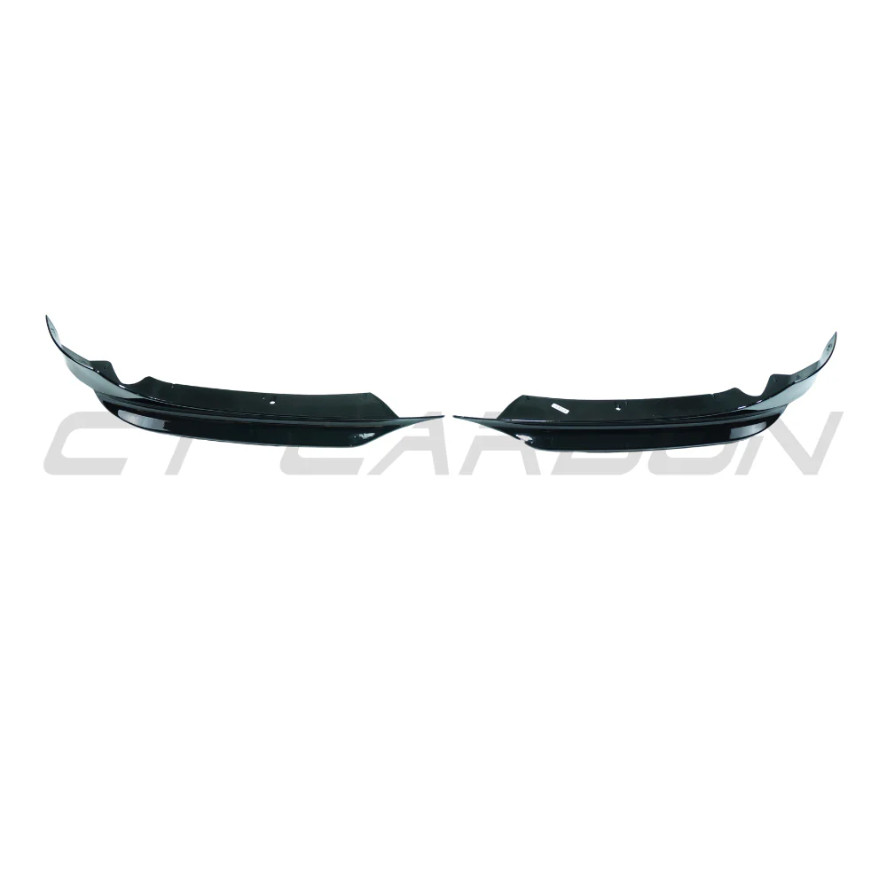 BMW E90/E91 3 SERIES LCI SE 2009-2011 GLOSS BLACK SPLITTER CORNERS - V1 - Image 2