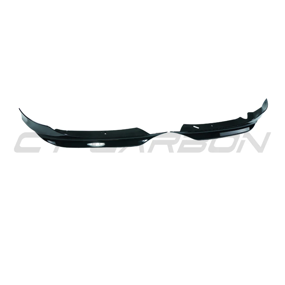 BMW E90/E91 3 SERIES LCI SE 2009-2011 GLOSS BLACK SPLITTER CORNERS - V1 - Image 3