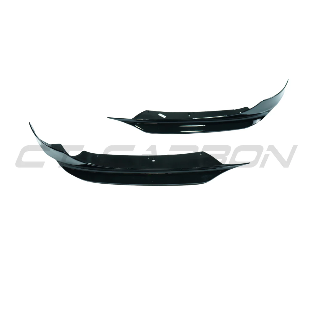 BMW E90/E91 3 SERIES LCI SE 2009-2011 GLOSS BLACK SPLITTER CORNERS - V1 - Image 4