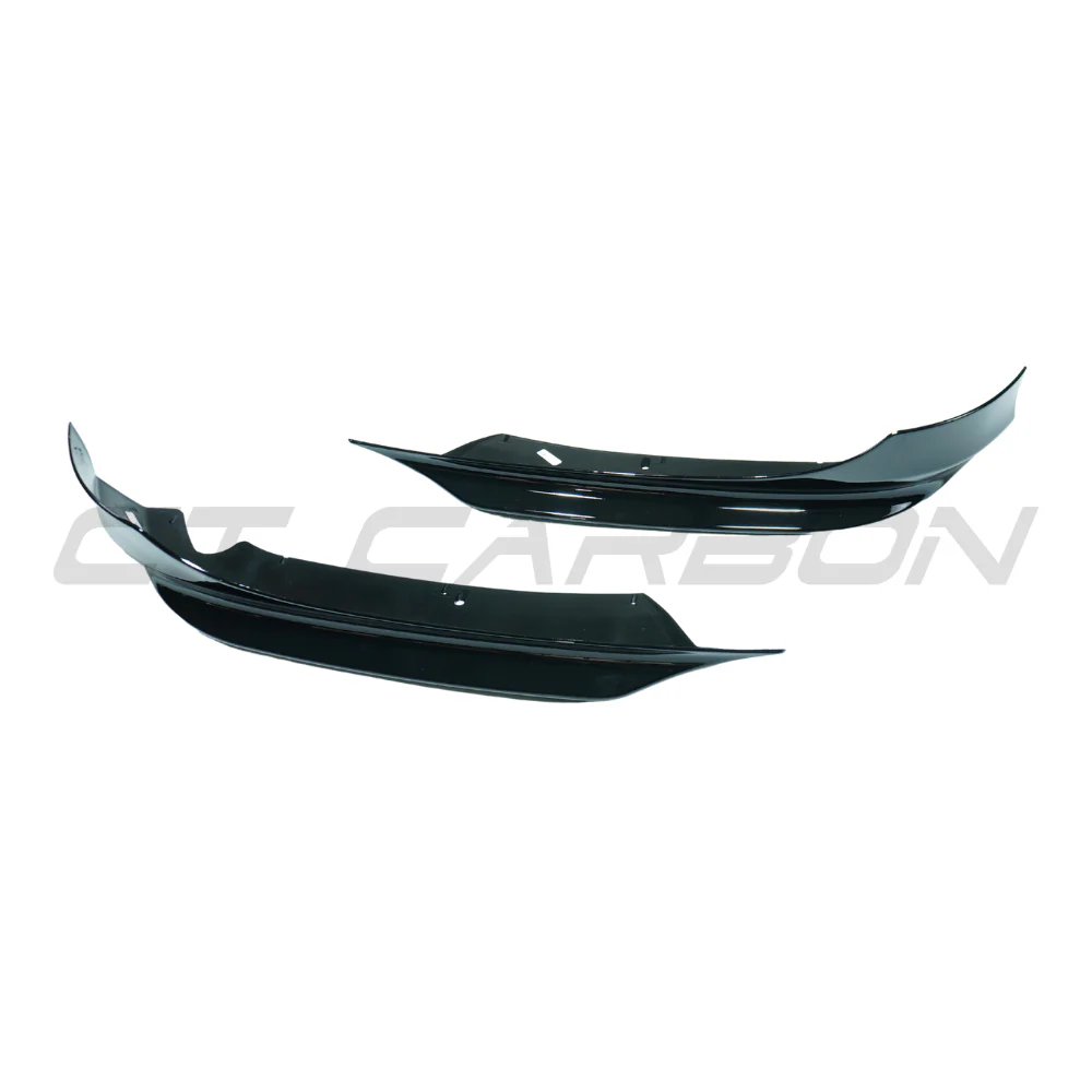 BMW E90/E91 3 SERIES LCI SE 2009-2011 GLOSS BLACK SPLITTER CORNERS - V1 - Image 5