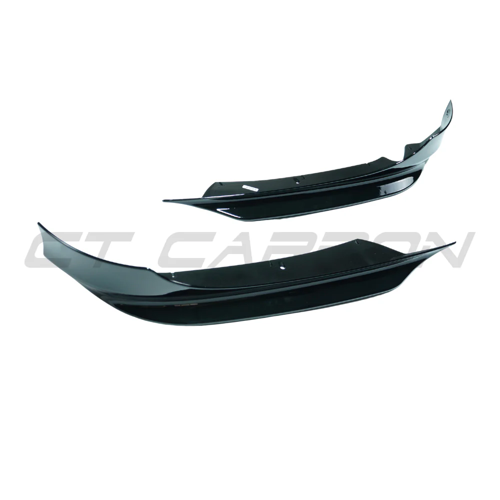 BMW E90/E91 3 SERIES LCI SE 2009-2011 GLOSS BLACK SPLITTER CORNERS - V1 - Image 6