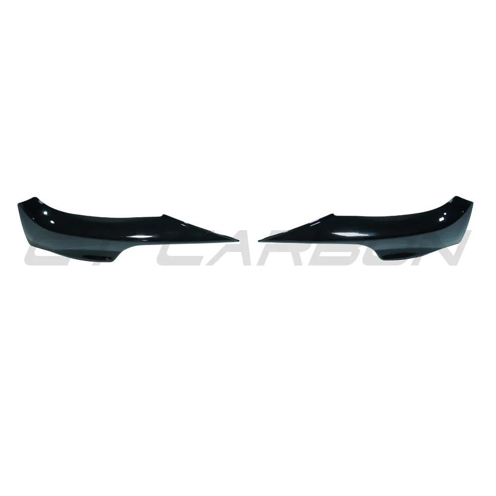 BMW E92/E93 3 SERIES 2006-2009 PRE-LCI GLOSS BLACK SPLITTER CORNERS - V2 - Image 2