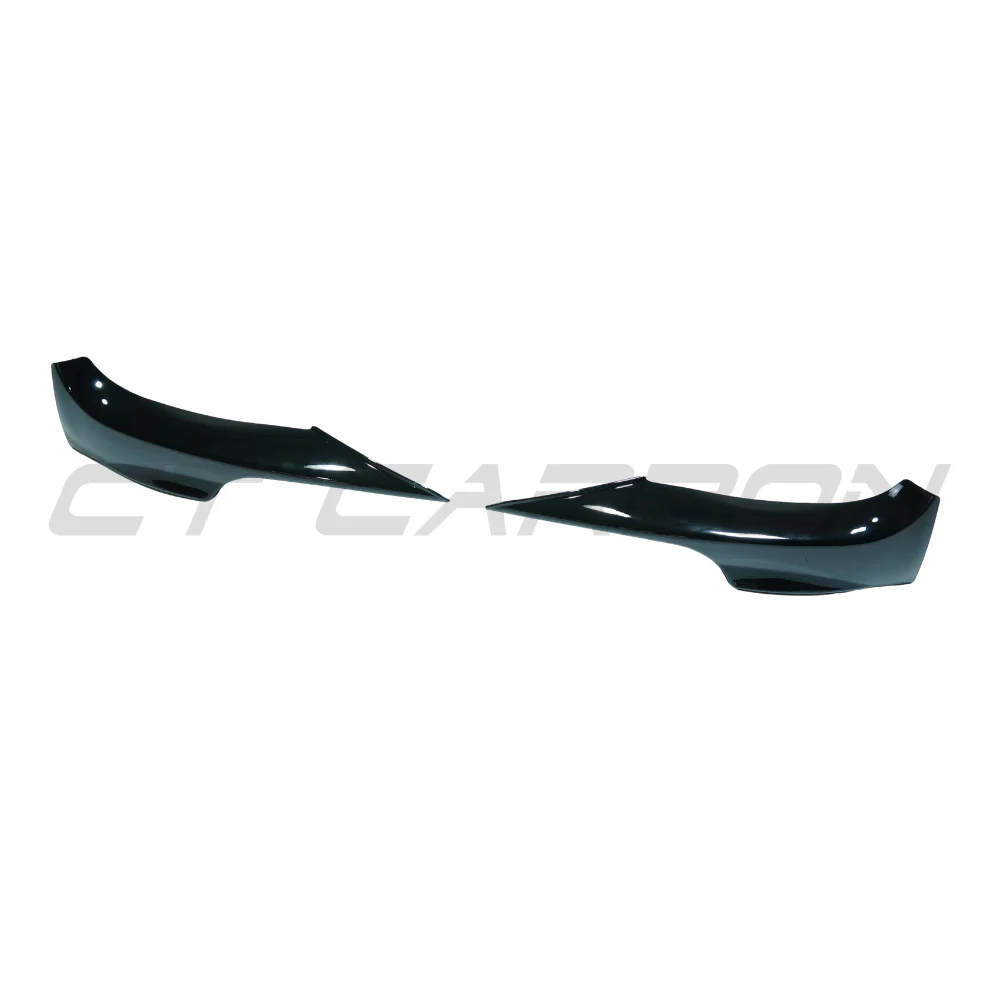 BMW E92/E93 3 SERIES 2006-2009 PRE-LCI GLOSS BLACK SPLITTER CORNERS - V2 - Image 3