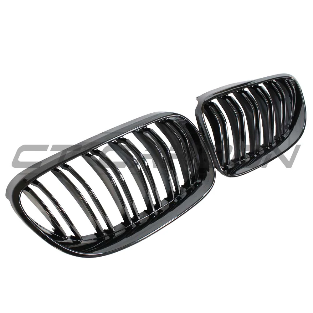 BMW E92 & E93 3 SERIES LCI DOUBLE SLAT BLACK GRILLES - Image 3