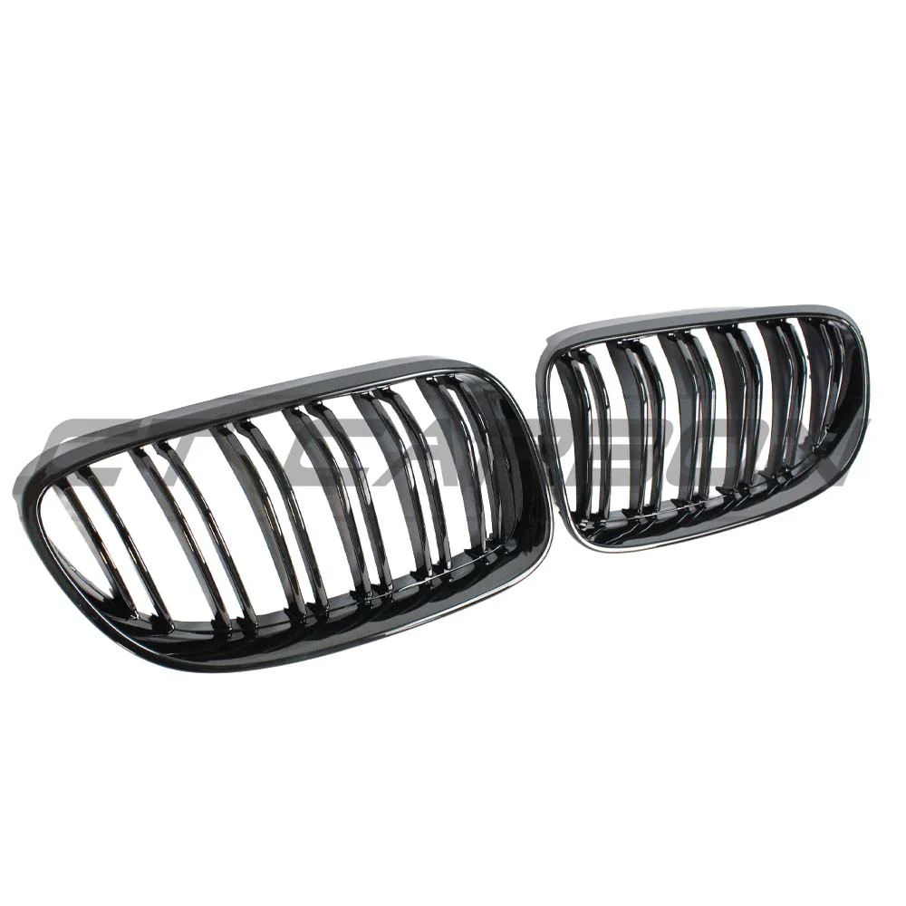 BMW E92 & E93 3 SERIES LCI DOUBLE SLAT BLACK GRILLES - Image 7
