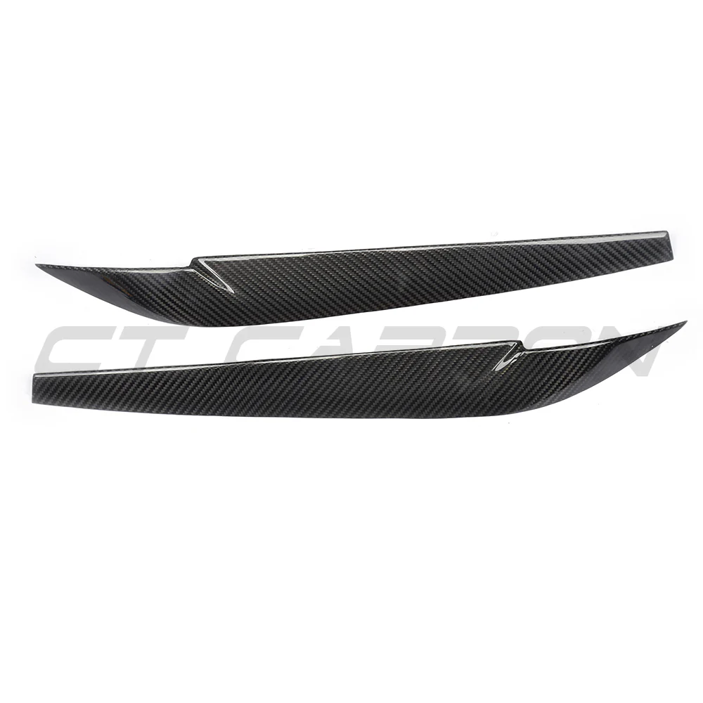 BMW F15/F16 X5/X6 2014-2018 CARBON FIBRE HEADLIGHT EYEBROWS - Image 4