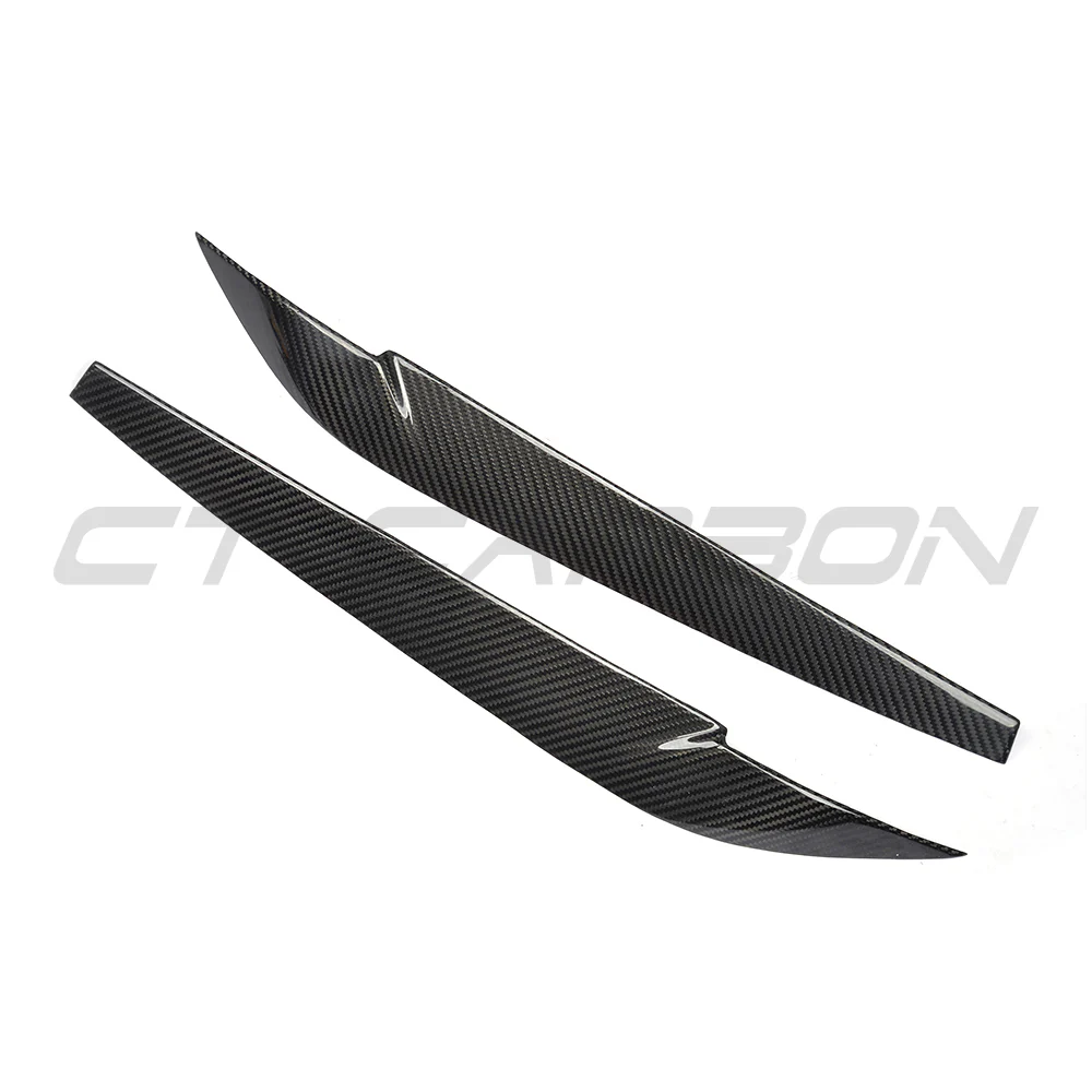 BMW F15/F16 X5/X6 2014-2018 CARBON FIBRE HEADLIGHT EYEBROWS - Image 5