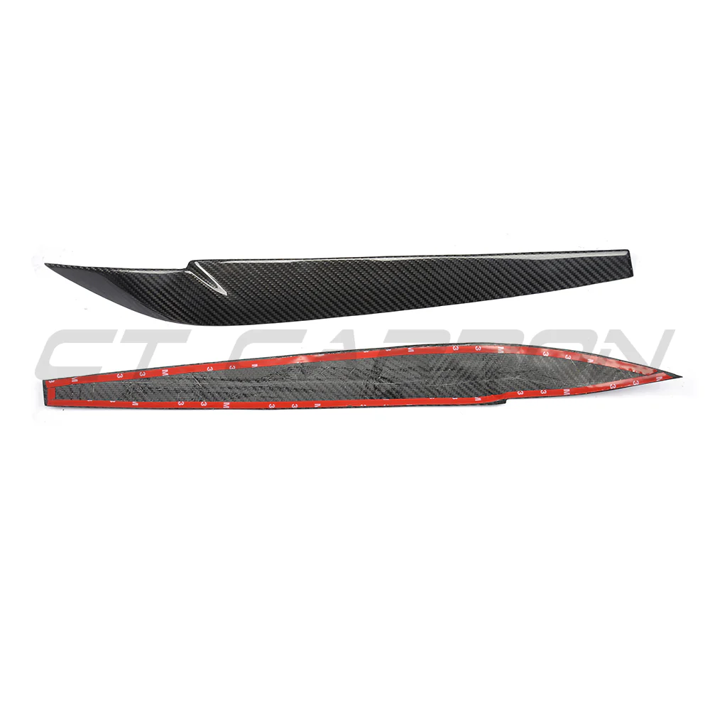 BMW F15/F16 X5/X6 2014-2018 CARBON FIBRE HEADLIGHT EYEBROWS - Image 7