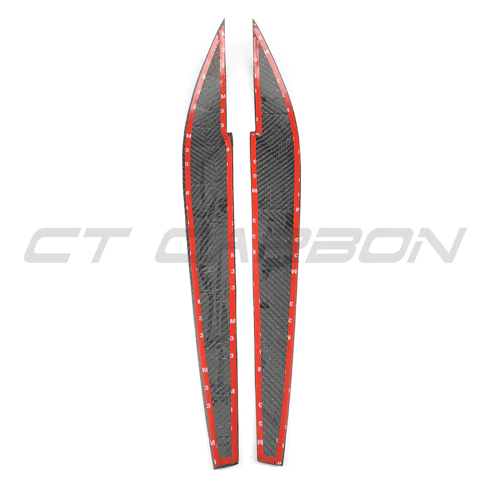 BMW F15/F16 X5/X6 2014-2018 CARBON FIBRE HEADLIGHT EYEBROWS - Image 8