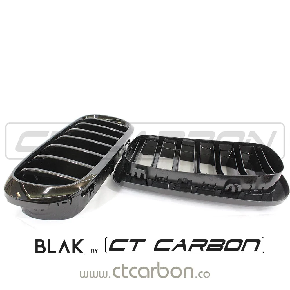 BMW F15/F16 X5/X6 2014-2018 SINGLE SLAT BLACK GRILLES - Image 10