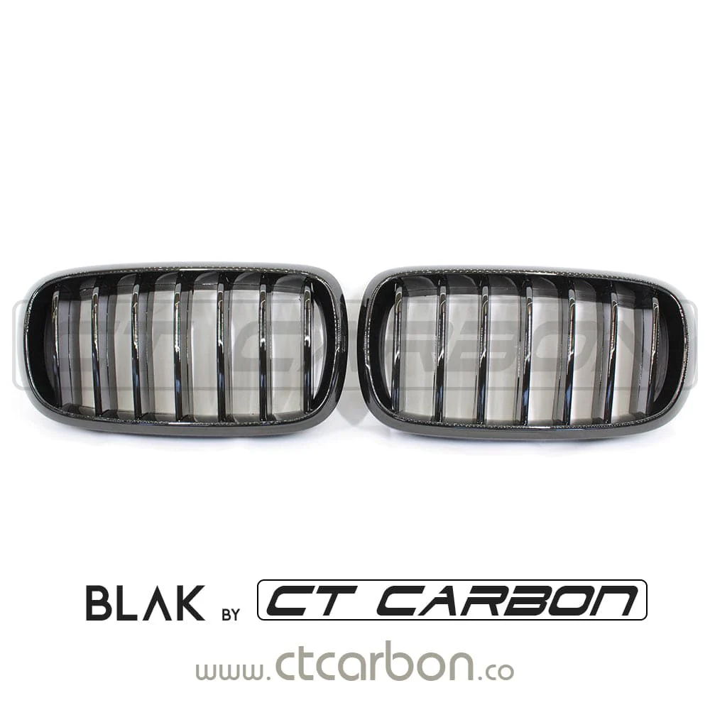 BMW F15/F16 X5/X6 2014-2018 SINGLE SLAT BLACK GRILLES - Image 3