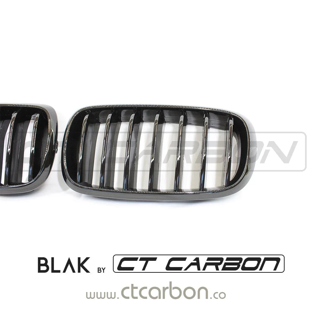 BMW F15/F16 X5/X6 2014-2018 SINGLE SLAT BLACK GRILLES - Image 6