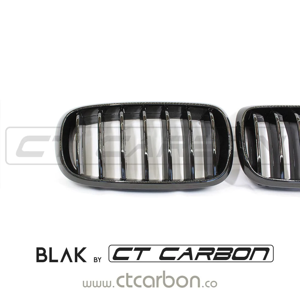 BMW F15/F16 X5/X6 2014-2018 SINGLE SLAT BLACK GRILLES - Image 7